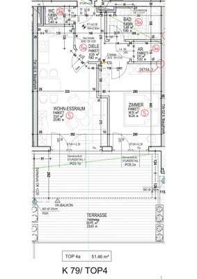 2-Zimmer-Wohnung kaufen in Klagenfurt – 51,46 m², € 279.000 – Bild 4 von 4