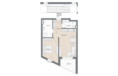 2-Zimmer-Wohnung kaufen in Schwaz – 56,8 m², € 388.000 – Bild 6 von 6