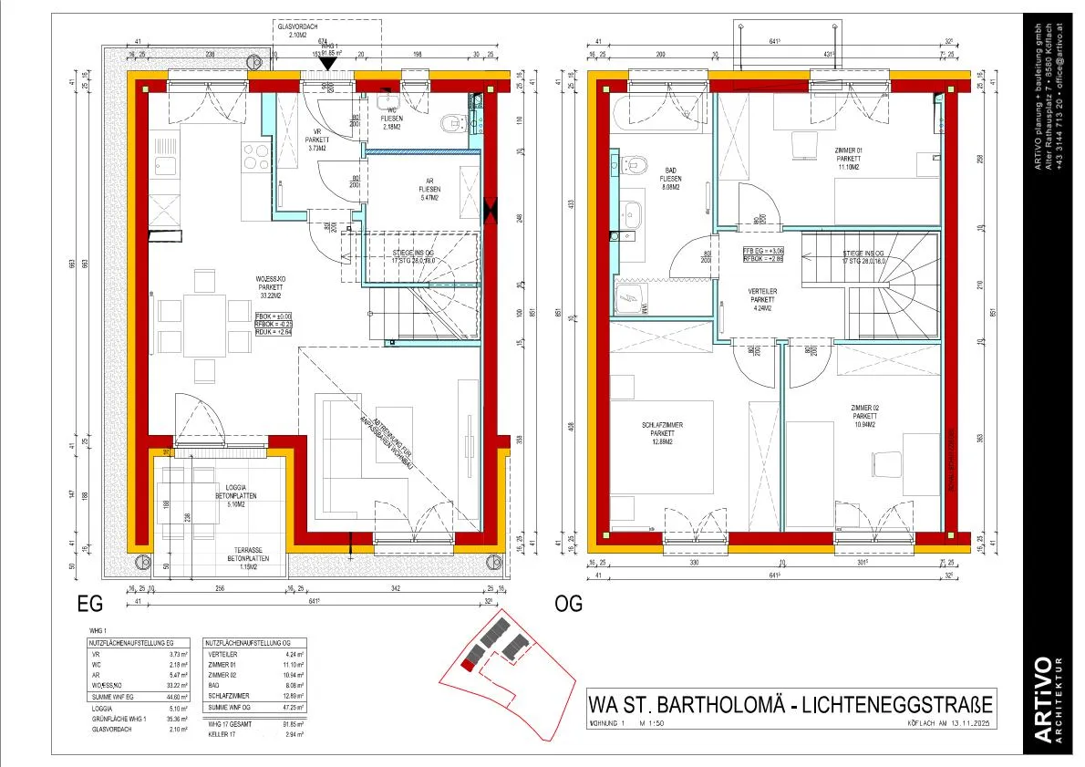 Maisonette mit Garten / Miete mit Kaufoption / Erstbezug / Top 1 - Ansicht 2