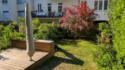 Helle 3-Zi. -Gartenwohnung in zentraler Lage