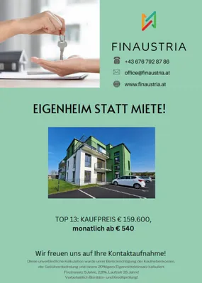 2-Zimmer-Wohnung kaufen in Sankt Pölten Land – 54 m², € 159.600 – Bild 2 von 17