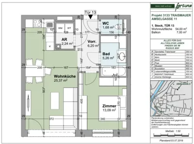 2-Zimmer-Wohnung kaufen in Sankt Pölten Land – 54 m², € 159.600 – Bild 17 von 17