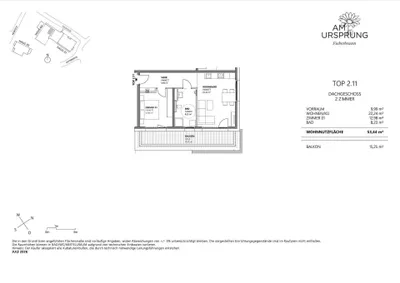 2-Zimmer-Wohnung kaufen in Kitzbühel – 53,44 m², € 369.000 – Bild 8 von 8