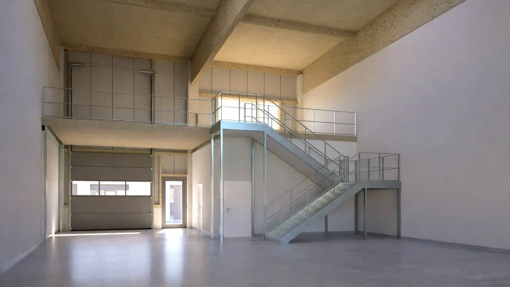 Moderne Gewerbehalle in Antau - flexibel teilbar | 280 m² bis 1.200 m² | Neubauprojekt - 4A - Ansicht 3