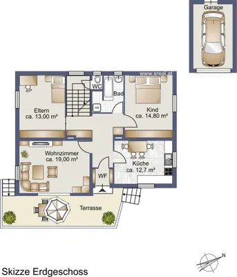 5-Zimmer-Haus kaufen in Melk – 114 m², € 175.000 – Bild 21 von 22