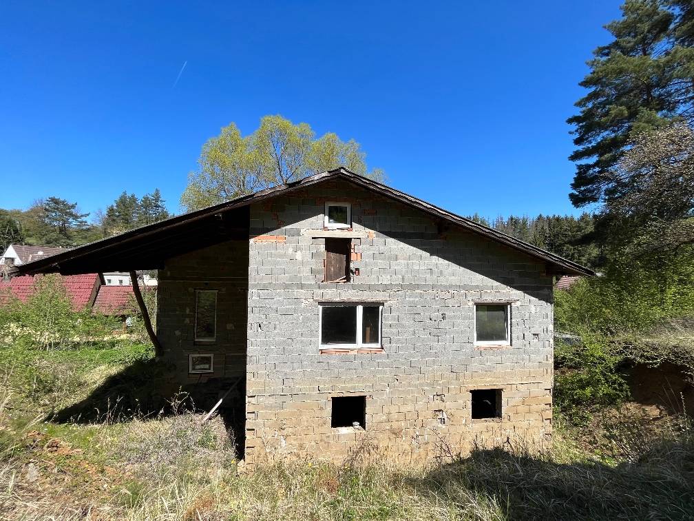 Rohbau & kleines Haus im Waldviertel zu verkaufen - Ansicht 2