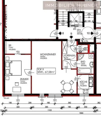 2-Zimmer-Wohnung mieten in Wien – 70 m², € 1.499 – Bild 9 von 11