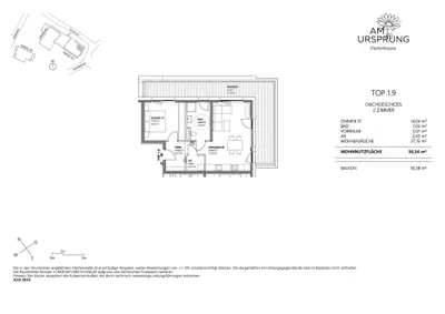 2-Zimmer-Wohnung kaufen in Kitzbühel – 56,34 m², € 385.000 – Bild 6 von 8