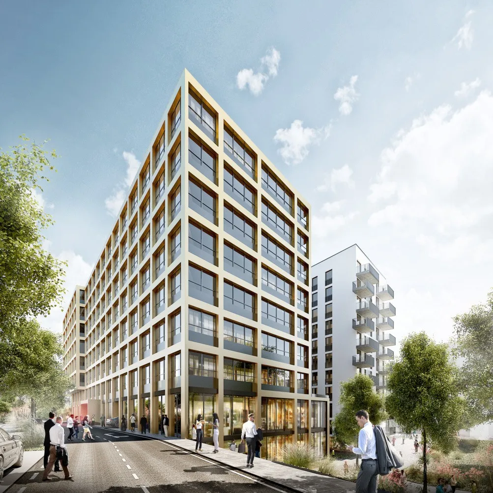 VILLAGE WORKS: Repräsentatives Geschäftslokal im Edelrohbau zu mieten - Ansicht 2
