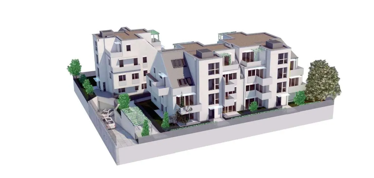 Baubewilligtes Neubauprojekt mit 21 Wohneinheiten bzw. 1.764m² gew. NNFin Ruhelage! - Ansicht 2