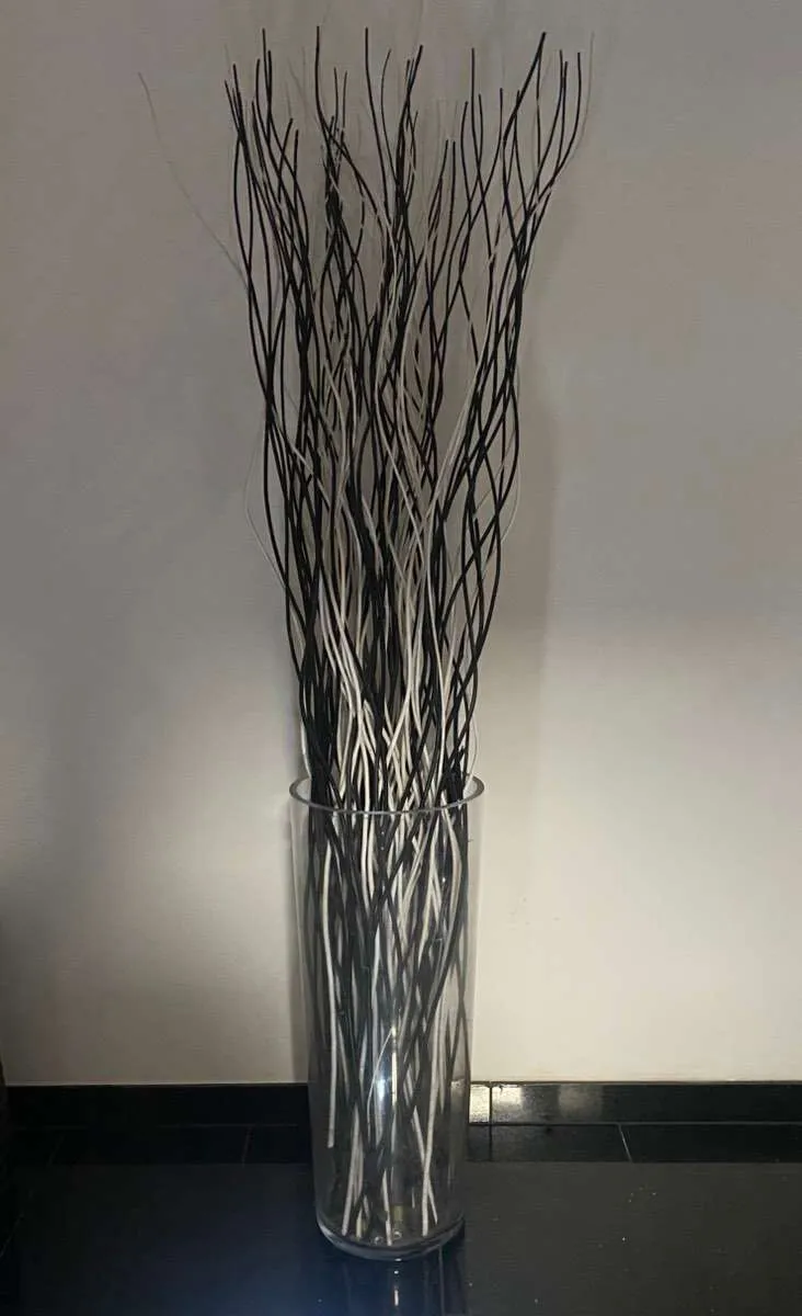 Bodenvase + Deko-Zweige, € 15,- (1210 Wien)