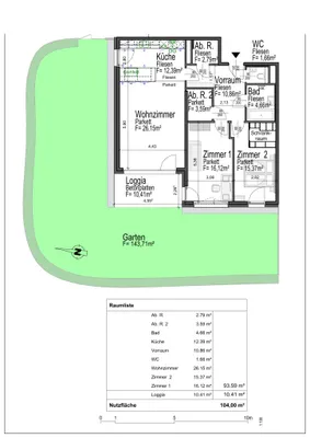 3-Zimmer-Wohnung kaufen in Wien – 104 m², € 499.000 – Bild 15 von 15