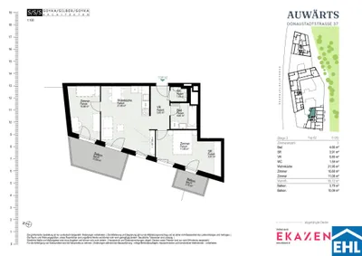 3-Zimmer-Wohnung mieten in Wien – 59,72 m², € 1.749 – Bild 20 von 20