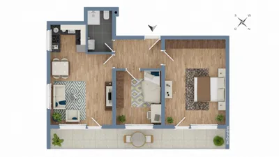 3-Zimmer-Wohnung mieten in Innsbruck – 75,2 m², € 1.557 – Bild 6 von 6