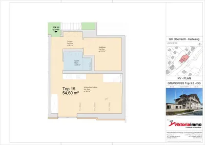 1-Zimmer-Wohnung kaufen in Salzburg-Umgebung – 54,6 m², € 168.000 – Bild 2 von 5