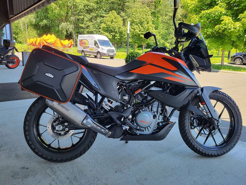 KTM 390 Adventure, Akrapovic, Koffer Enduro