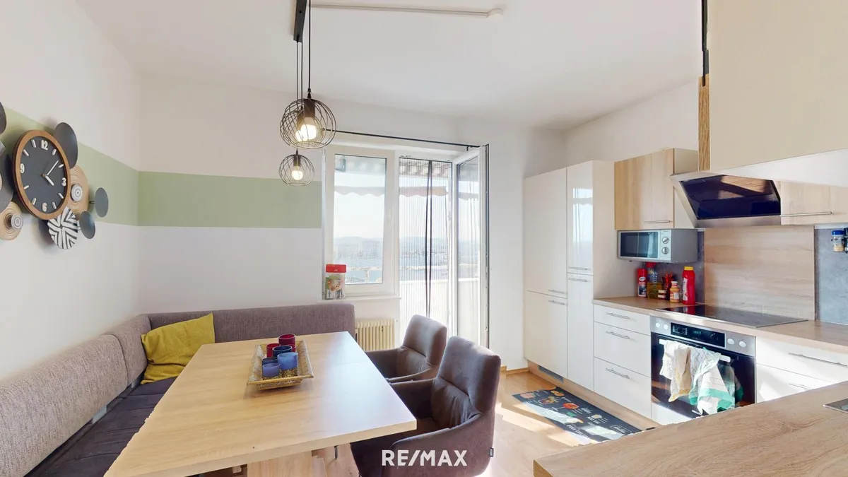 Einziehen und Wohlfühlen: Stilvolle 3-Zimmer Wohnung im Herzen von Wels! - Ansicht 3