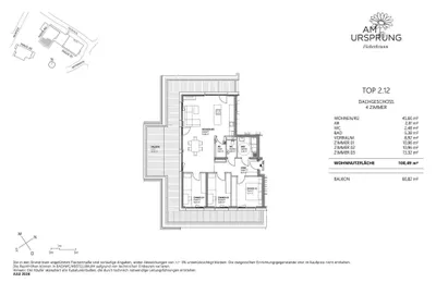4-Zimmer-Wohnung kaufen in Kitzbühel – 100,7 m², € 759.000 – Bild 6 von 8