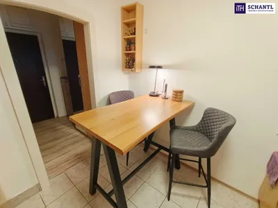 Vollmöbliert, Miete inkl. BK + Heizung! 1-Zimmer-Wohnung mit Loggia!