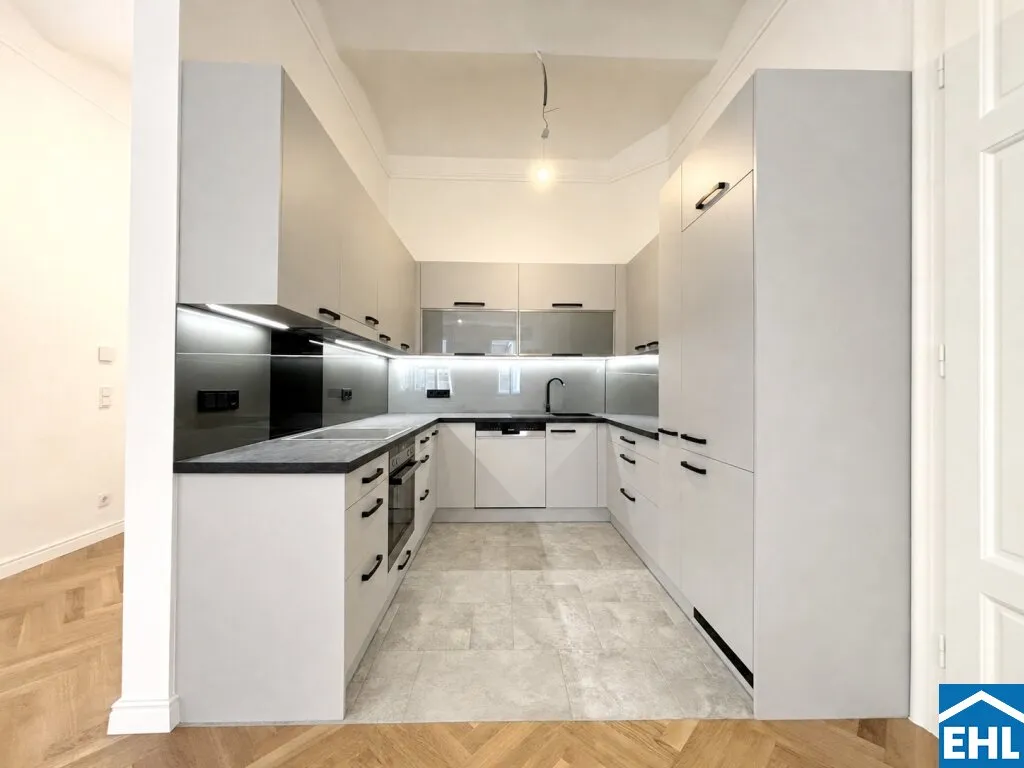 Vienna Essence: Stilvolles Wohnen im Wiener Altbau! – pohled 2