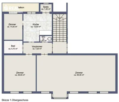3-Zimmer-Wohnung mieten in Waidhofen an der Thaya – 134 m², € 812 – Bild 17 von 17