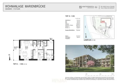 3-Zimmer-Wohnung kaufen in Gmunden – 71,81 m², € 569.000 – Bild 8 von 8