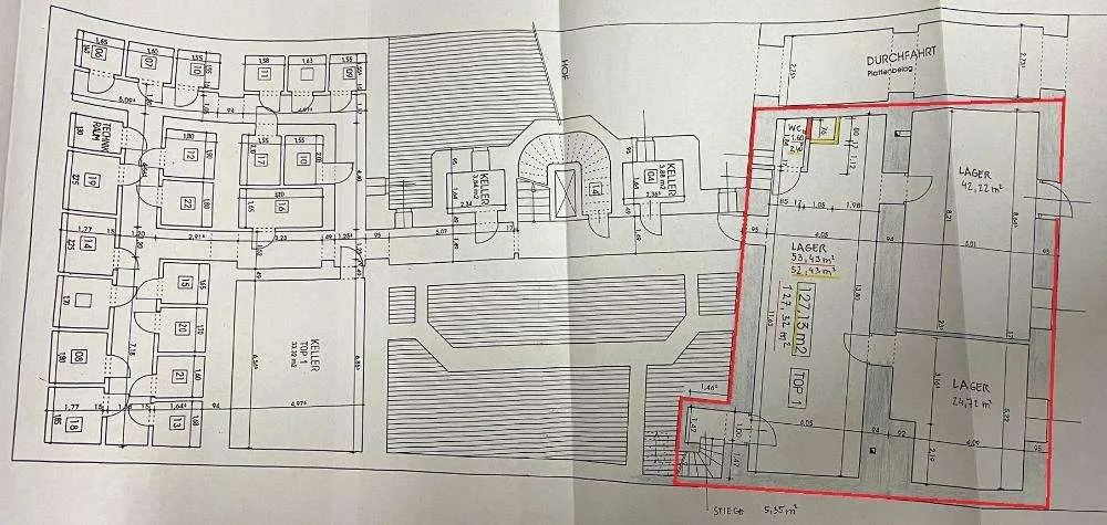 geräumiges PORTALLOKAL - Ansicht 3