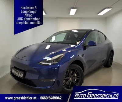 Tesla Model Y Long Range AWD 79kWh Hardware4, AHK, Er...