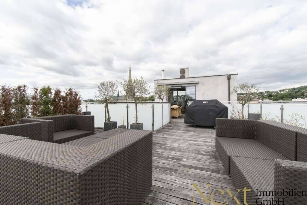 Über den Dächern von Linz - Exklusive Penthousewohnung mit uneinsehbarer Dachterrasse an der Landstraße zu vermieten! – pohled 2