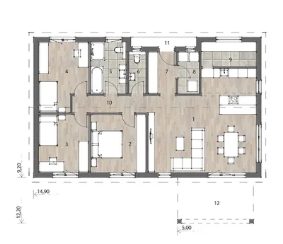 4-Zimmer-Haus kaufen in Murtal – 116 m², € 183.812 – Bild 2 von 6