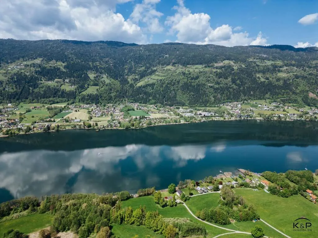 Exklusives Baugrundstück mit Seeblick und Freizeitwohnsitzwidmung - Rarität am Ossiacher See - Ansicht 3