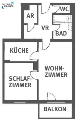 2-Zimmer-Wohnung mieten in Sankt Johann im Pongau – 60 m², € 786 – Bild 11 von 11