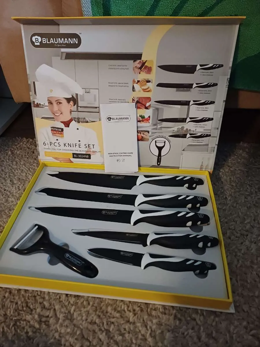 abzuholen bis 20.03 / Blaumann Messer Set 6-teilig - NEU, € 10,- (2601 Sollenau)