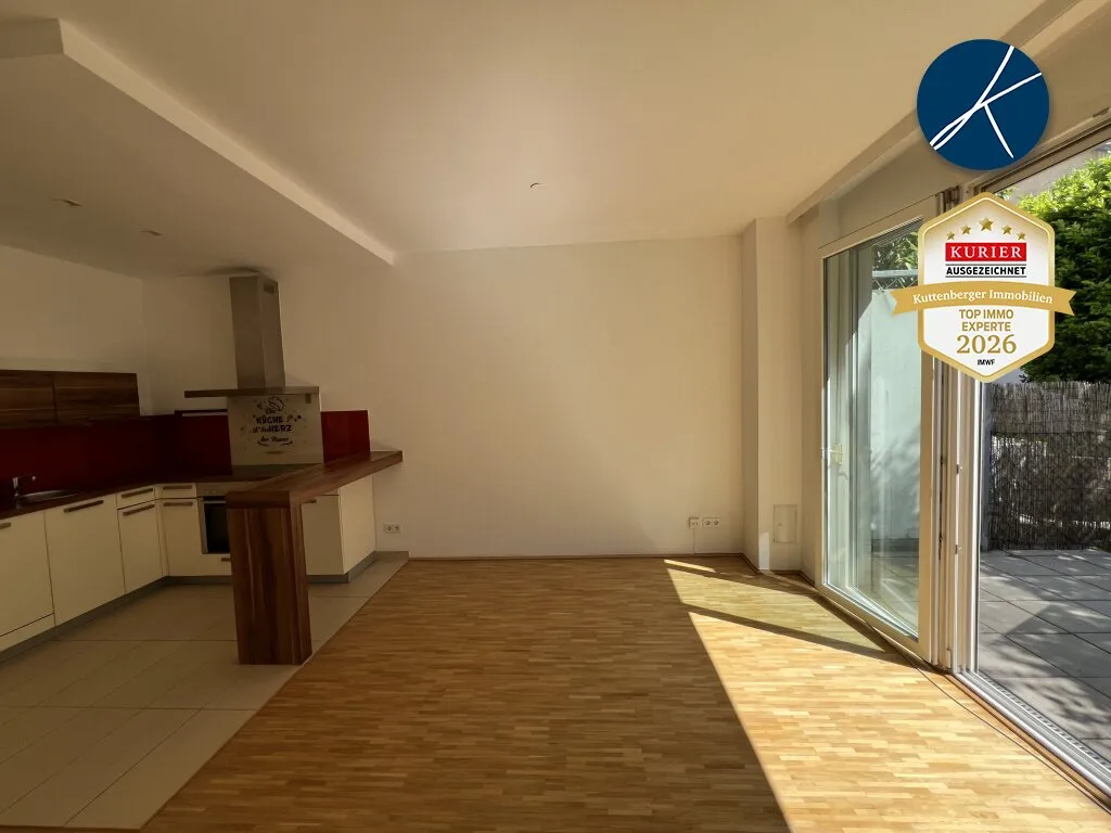 neuwertige 2-Zimmer-Wohnung mit Garten und Pkw-Stellplatz - Ansicht 2