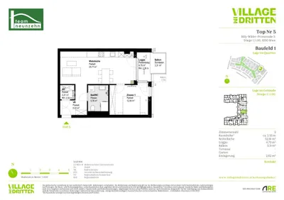 2-Zimmer-Wohnung mieten in Wien – 52,61 m², € 1.199 – Bild 29 von 29