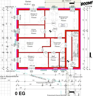 4-Zimmer-Wohnung kaufen in Wien – 102,1 m², € 579.000 – Bild 12 von 14