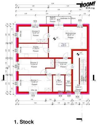 4-Zimmer-Wohnung kaufen in Wien – 102,1 m², € 579.000 – Bild 13 von 14