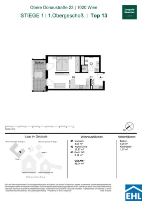 Immobilie kaufen in Wien – 35,34 m², € 314.000 – Bild 33 von 33
