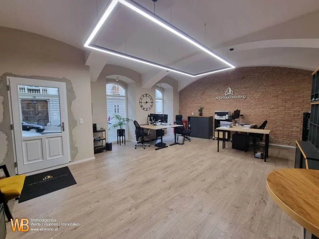 Bestlage Berggasse! Modernes Büro mit 3 Eingängen! - View 3