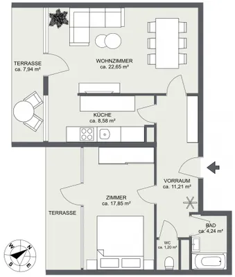 2-Zimmer-Wohnung kaufen in Wien – 66 m², € 320.000 – Bild 17 von 17