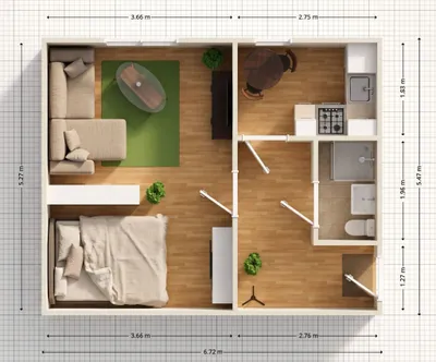 2-Zimmer-Wohnung kaufen in Graz – 32,34 m², € 129.900 – Bild 8 von 8