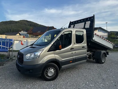 Ford Transit Kipper 2,0TDCi Doka Zwillingsbereift Pritsche