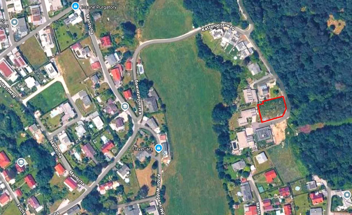 Sonniges Baugrundstück in leichter Hanglage mit Südwest-Ausrichtung - Ansicht 3