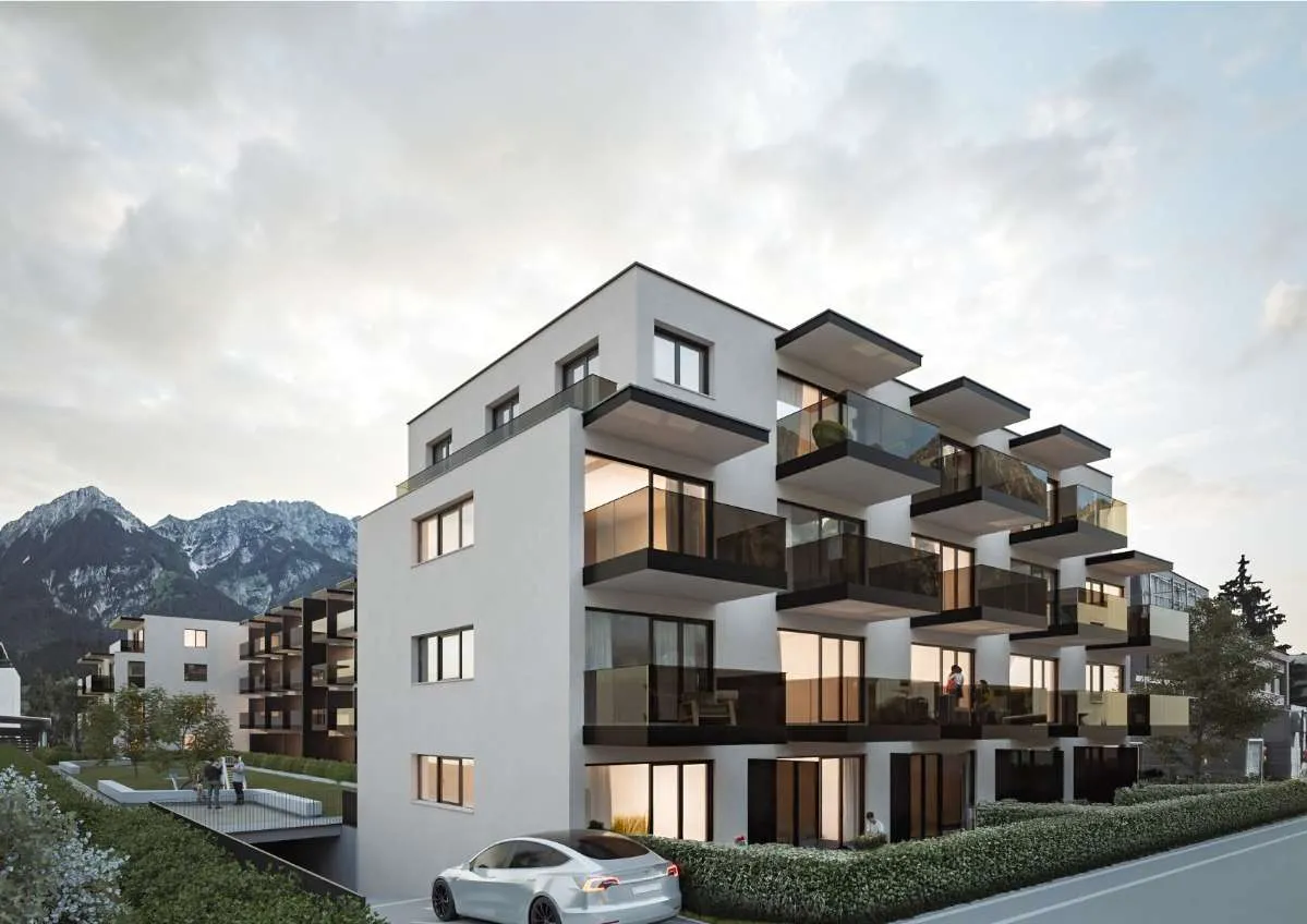 Für Anleger geeignet: Neubau 2-Zimmer-Wohnung mit Balkon - Ansicht 2