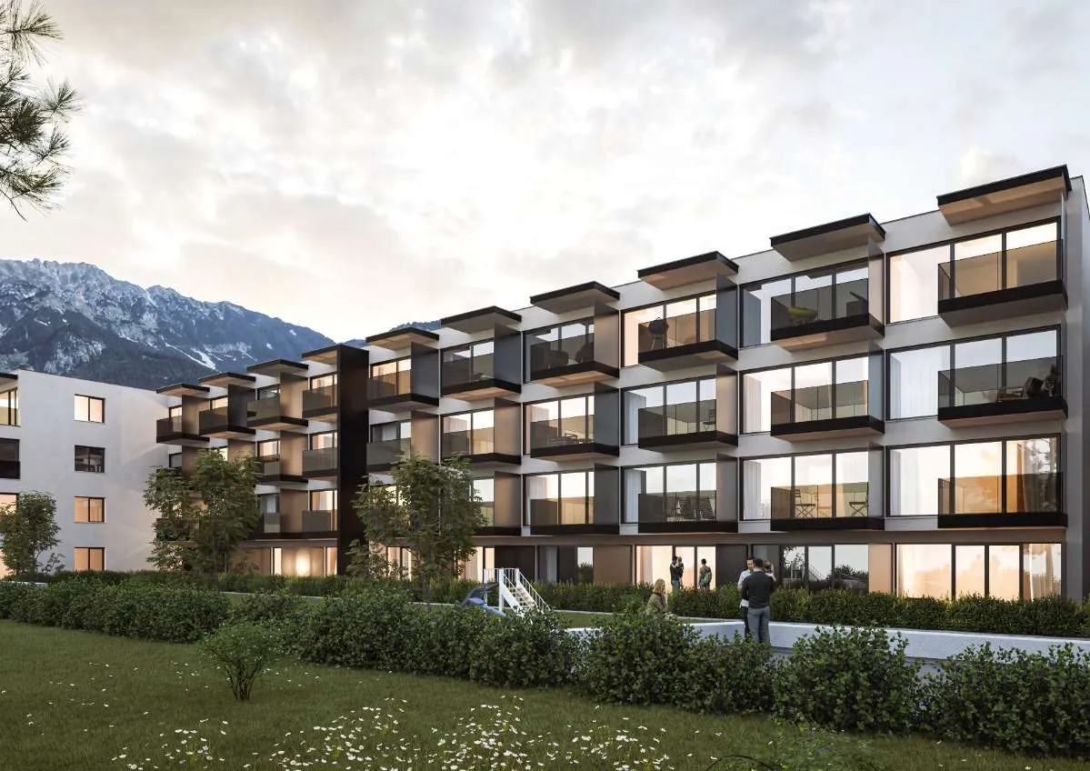 Für Anleger geeignet: Neubau 2-Zimmer-Wohnung mit Balkon - Ansicht 3