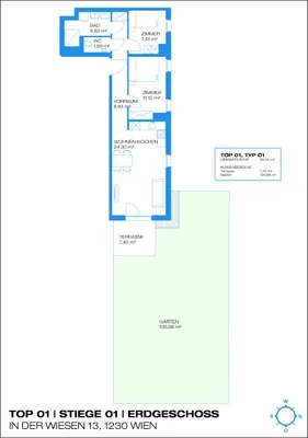 3-Zimmer-Wohnung mieten in Wien – 60 m², € 1.199 – Bild 11 von 13