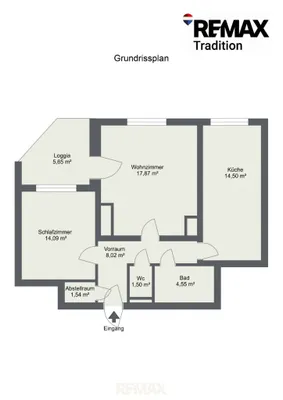 2-Zimmer-Wohnung kaufen in Bruck-Mürzzuschlag – 62 m², € 99.000 – Bild 8 von 8
