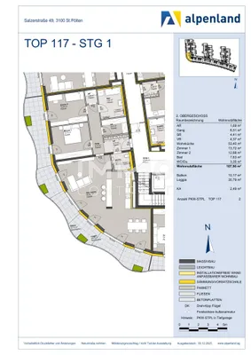 3-Zimmer-Wohnung mieten in Sankt Pölten – 107,56 m², € 1.528 – Bild 16 von 16