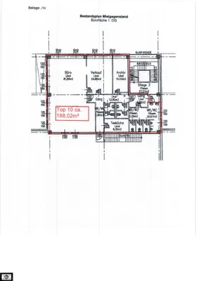 9-Zimmer-Gewerbeimmobilie mieten in Mödling – 1 796 m², € 13.361 – Bild 9 von 11