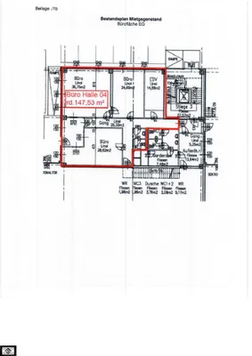 9-Zimmer-Gewerbeimmobilie mieten in Mödling – 1 796 m², € 13.361 – Bild 10 von 11